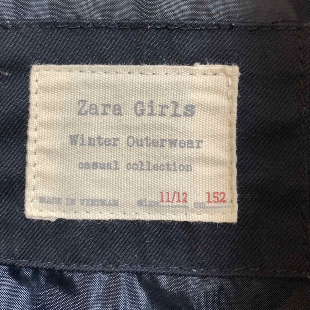 ZARA KIDS(ザラキッズ)の新品　未試着　ZARA   モッズコート　150cm キッズ/ベビー/マタニティのキッズ服女の子用(90cm~)(コート)の商品写真