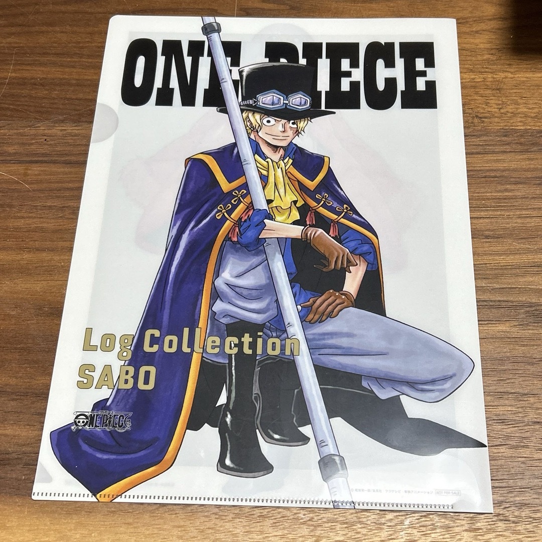 ONE PIECE  A4クリアファイル　サボ×コアラ
