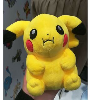 ポケモン(ポケモン)の★レア★　マイピカチュウ　垂れ耳　まんぷく　メス(ぬいぐるみ)