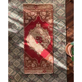 45×107"The First Star” ViNTAGE RUG(玄関マット)