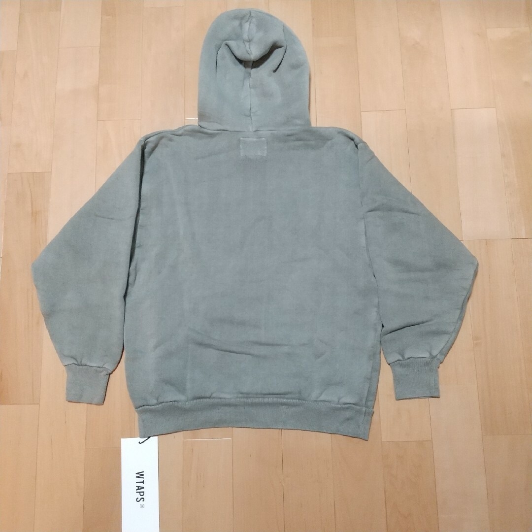 極美品】wtaps 19AW COLLEGE HOODED オリーブ Sサイズ-