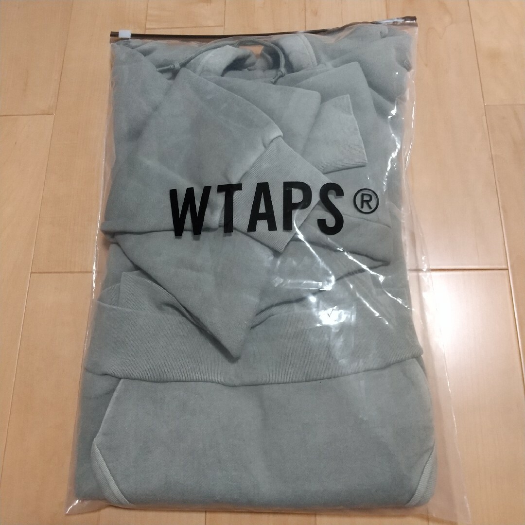 極美品】wtaps 19AW COLLEGE HOODED オリーブ Sサイズ-
