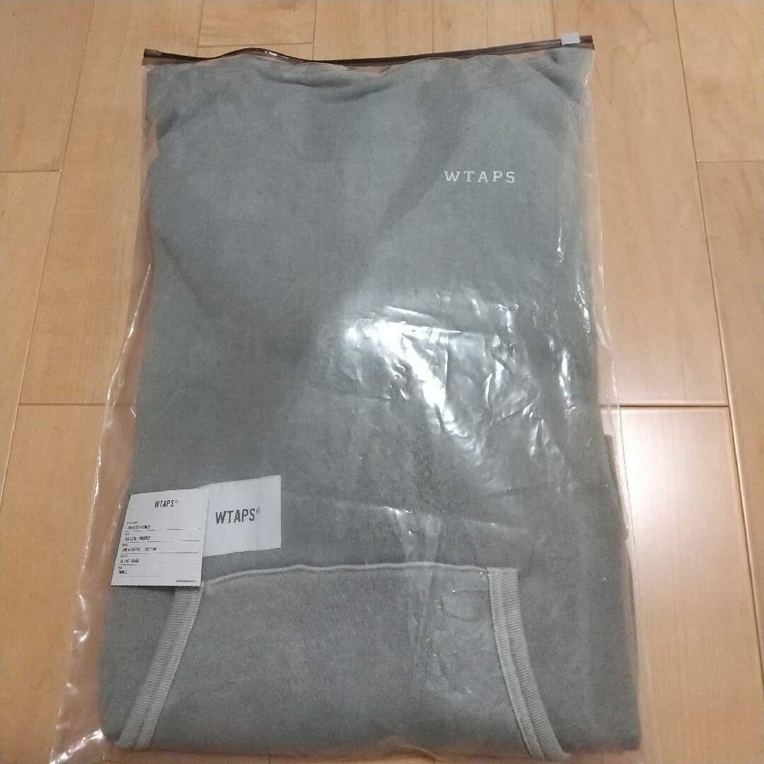 極美品】wtaps 19AW COLLEGE HOODED オリーブ Sサイズ-