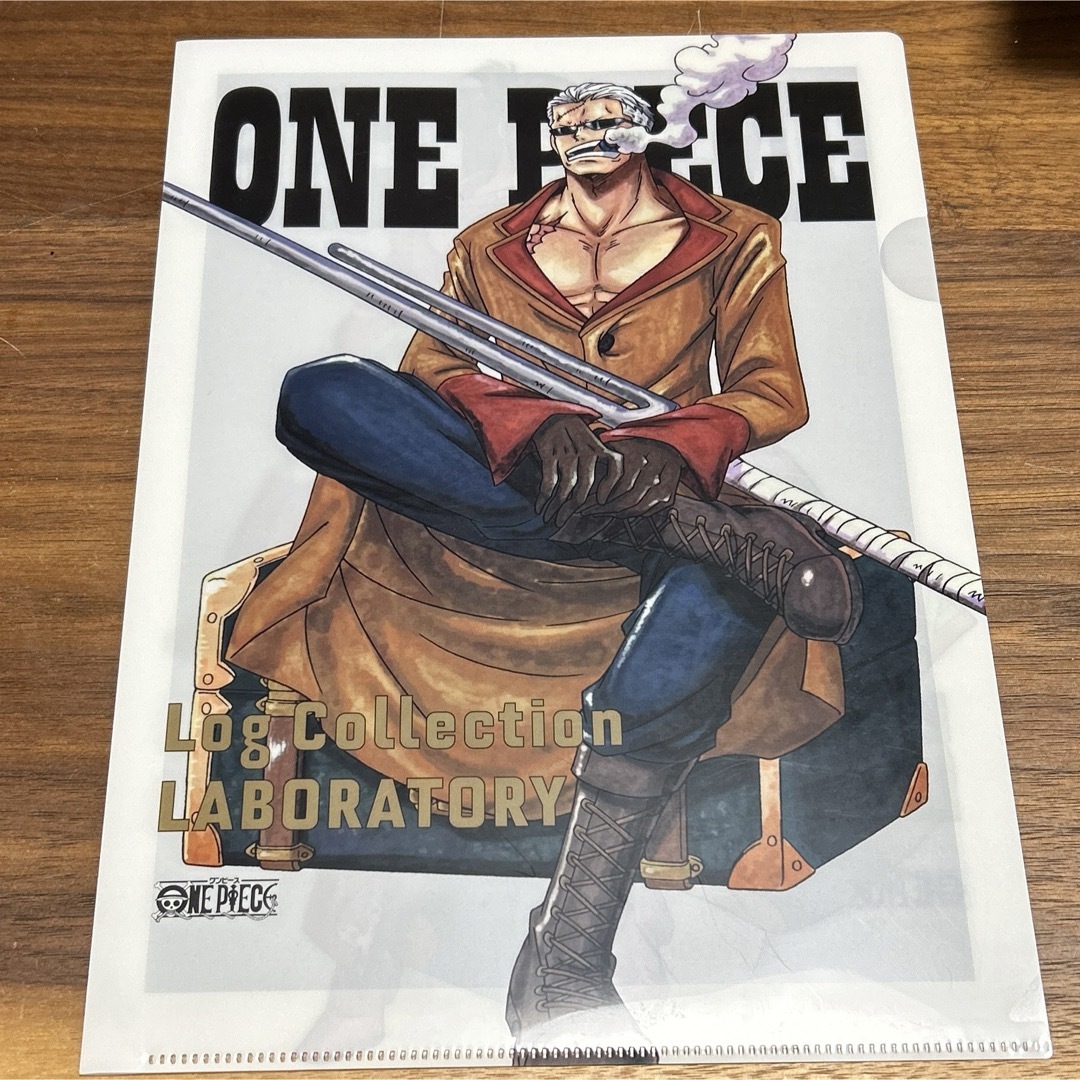 ONE PIECE  A4クリアファイル　スモーカー×たしぎ