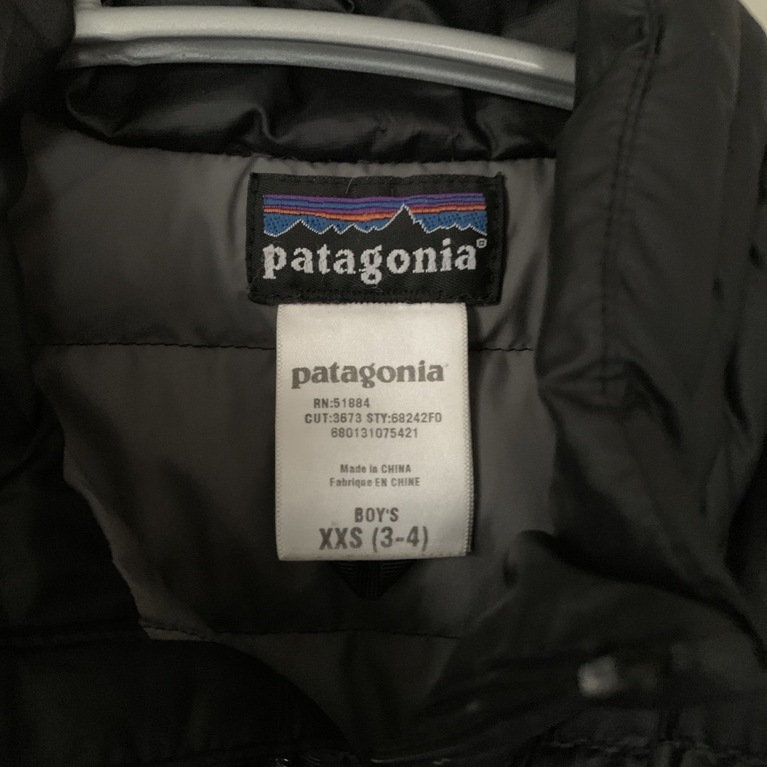 patagonia キッズダウン　xxs