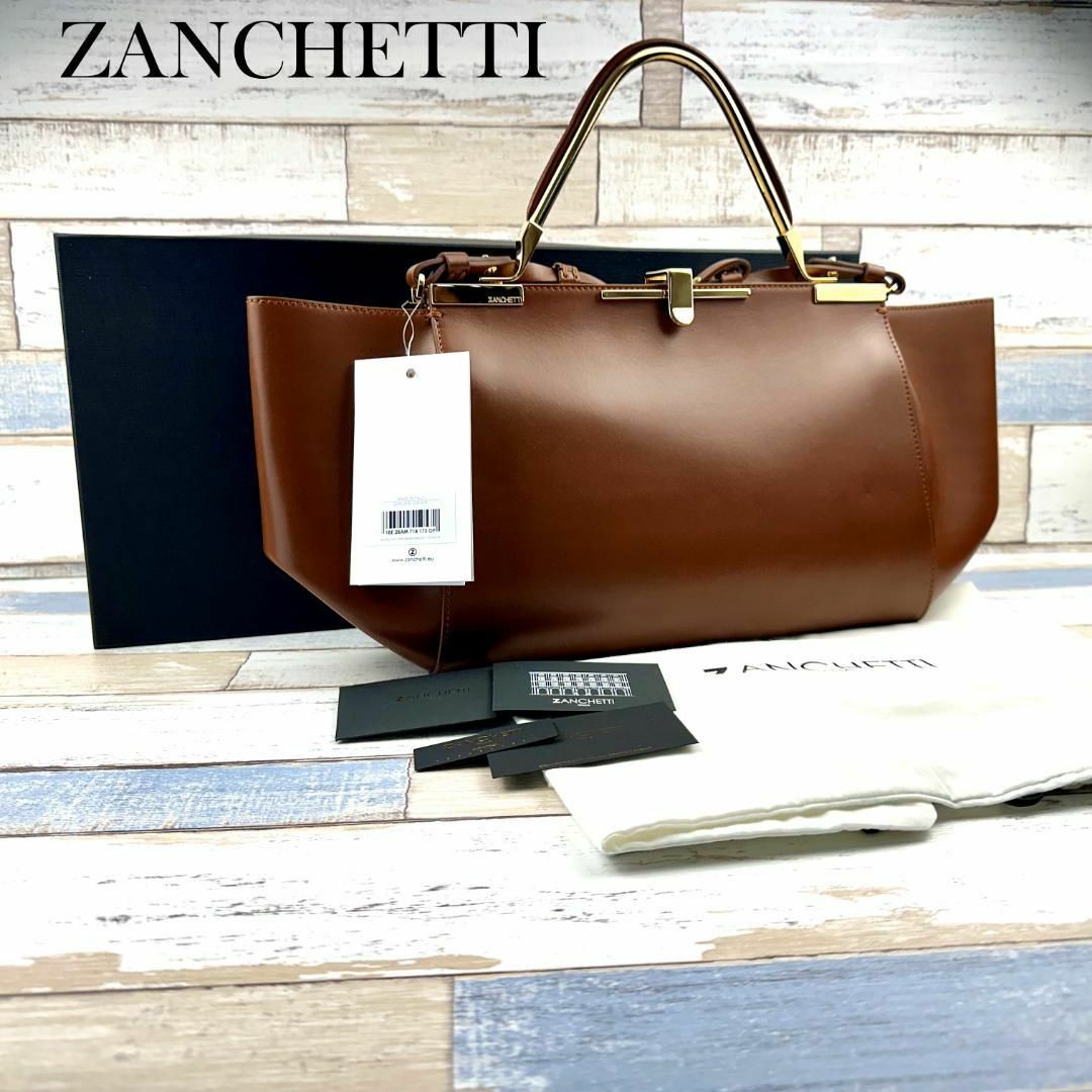 ZANCHETTI ザンケッティ アムレット ハンドバッグ ショルダーバッグ