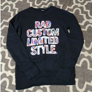 ラッドカスタム(RAD CUSTOM)のRAD CUSTOM スウェット　サイズ140　お洒落　美品　ラッドカスタム(Tシャツ/カットソー)