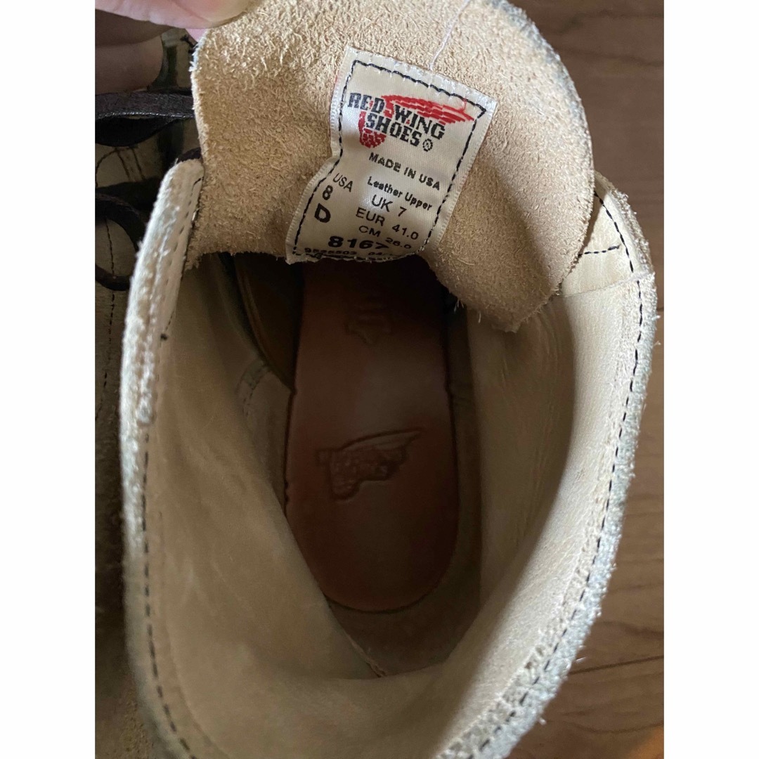REDWING - 【REDWING】レッドウィングブーツ 26cm 8167の通販 by