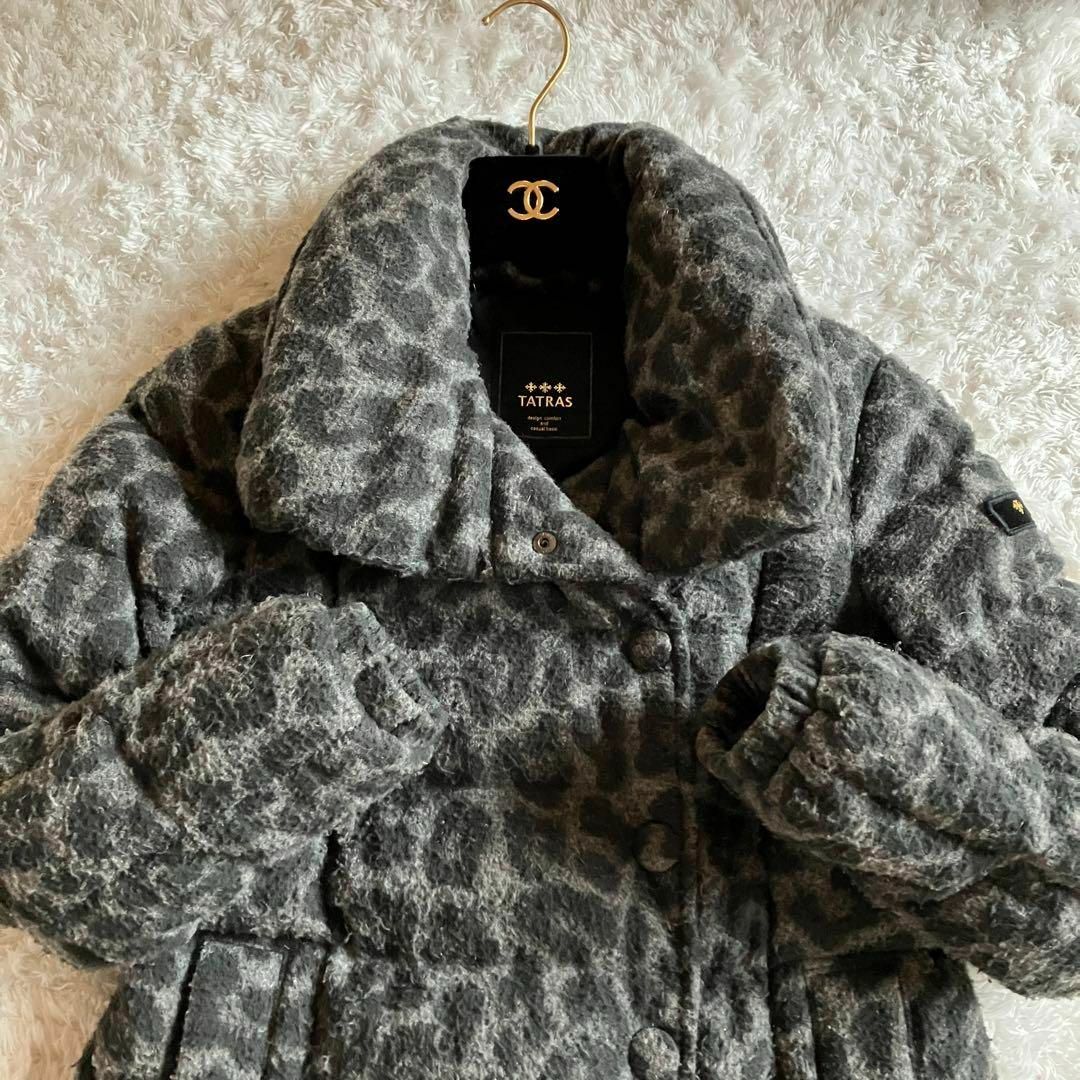 TATRAS - 【定価82,950】タトラス ダウンコート レオパード ジャケット