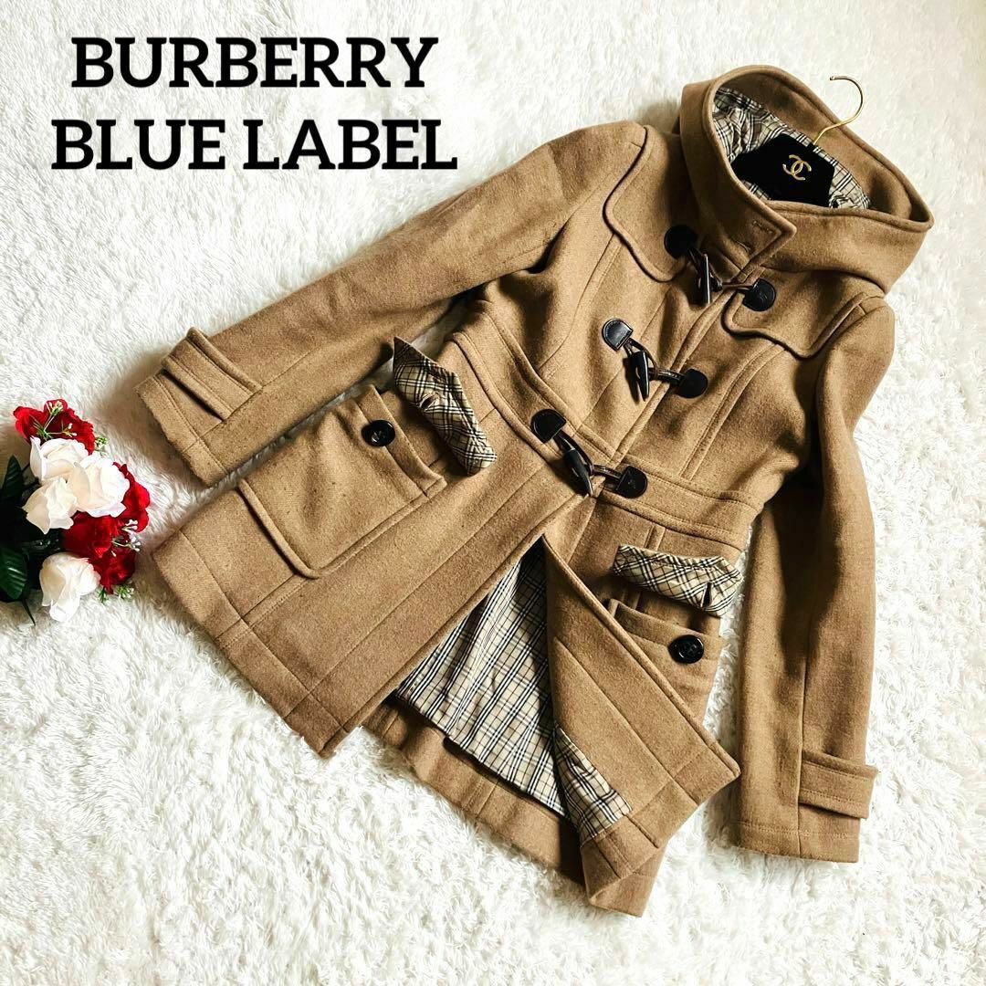 BURBERRY BLUE LABEL - バーバリーブルーレーベル ダッフルコート ノバ ...