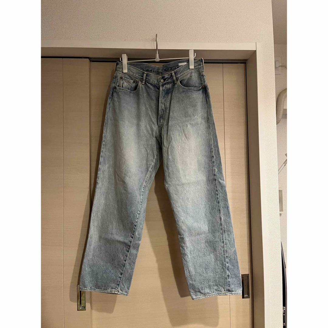 size1 COMOLI BLEACH DENIM コモリ ブリーチ　デニム