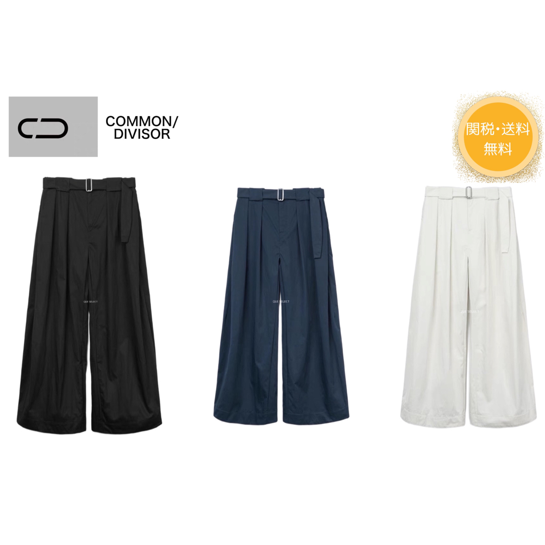 日本未発売 23AW COMMON/DIVISOR WIDE TROUSERS-