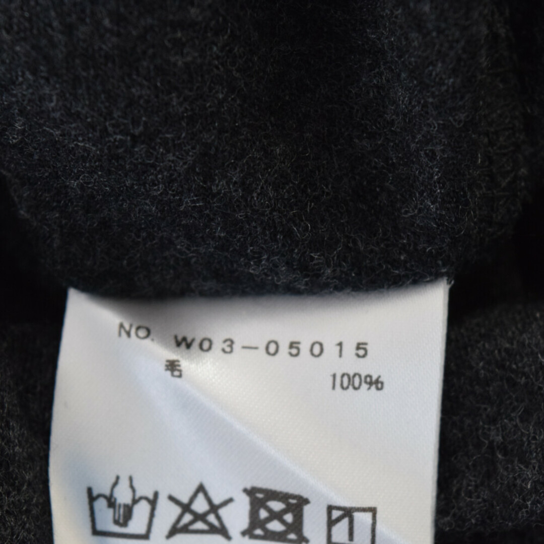 COMOLI - COMOLI コモリ 22AW ウール 天竺 長袖 クルー ネック ニット