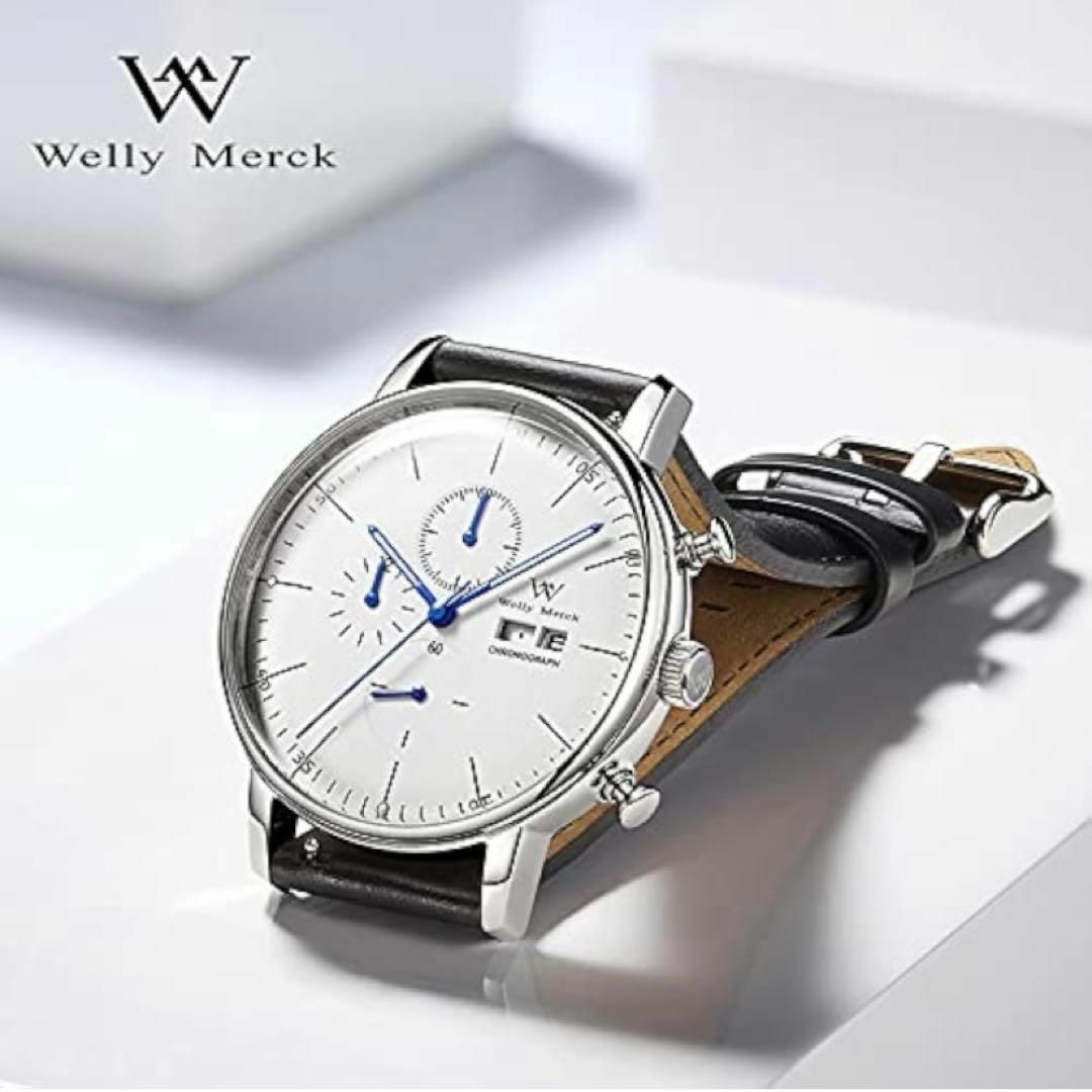Welly Merck 腕時計メンズ014M-Roma-SWB-41 ビジネス