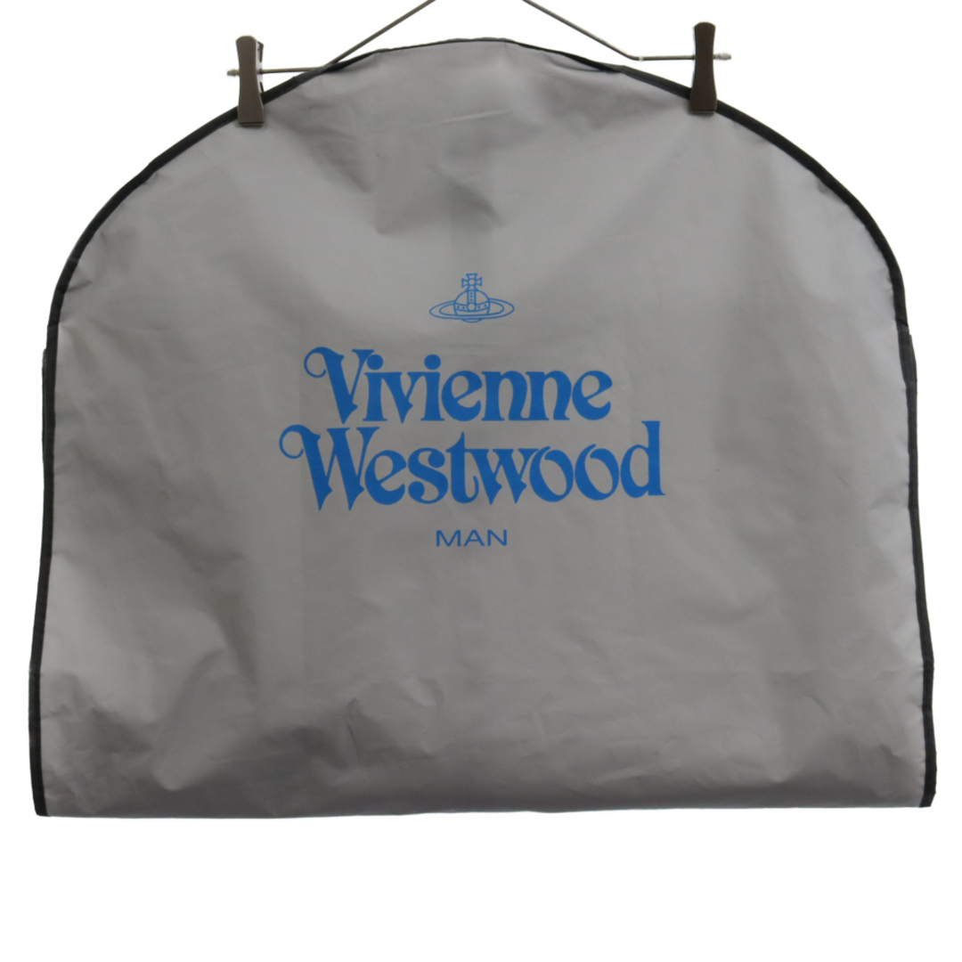 Vivienne Westwood MAN ヴィヴィアンウエストウッドマン ストライプ 4B テーラードジャケット ネイビー/レッド VW-W1-86537 5