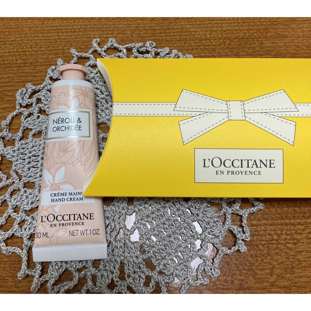 L'OCCITANE(ロクシタン)の【未使用品】ロクシタン　ハンドクリーム　ホワイトネロリオーキデ コスメ/美容のボディケア(ハンドクリーム)の商品写真