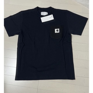 【新品】sacai Carhartt  サカイ　カーハート　Tシャツ　黒　2 M