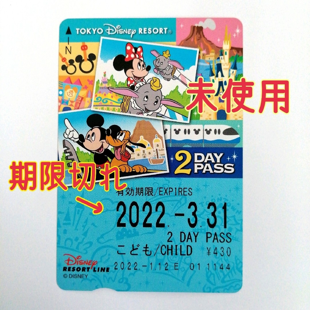 ディズニーリゾートライン2DAYPASS