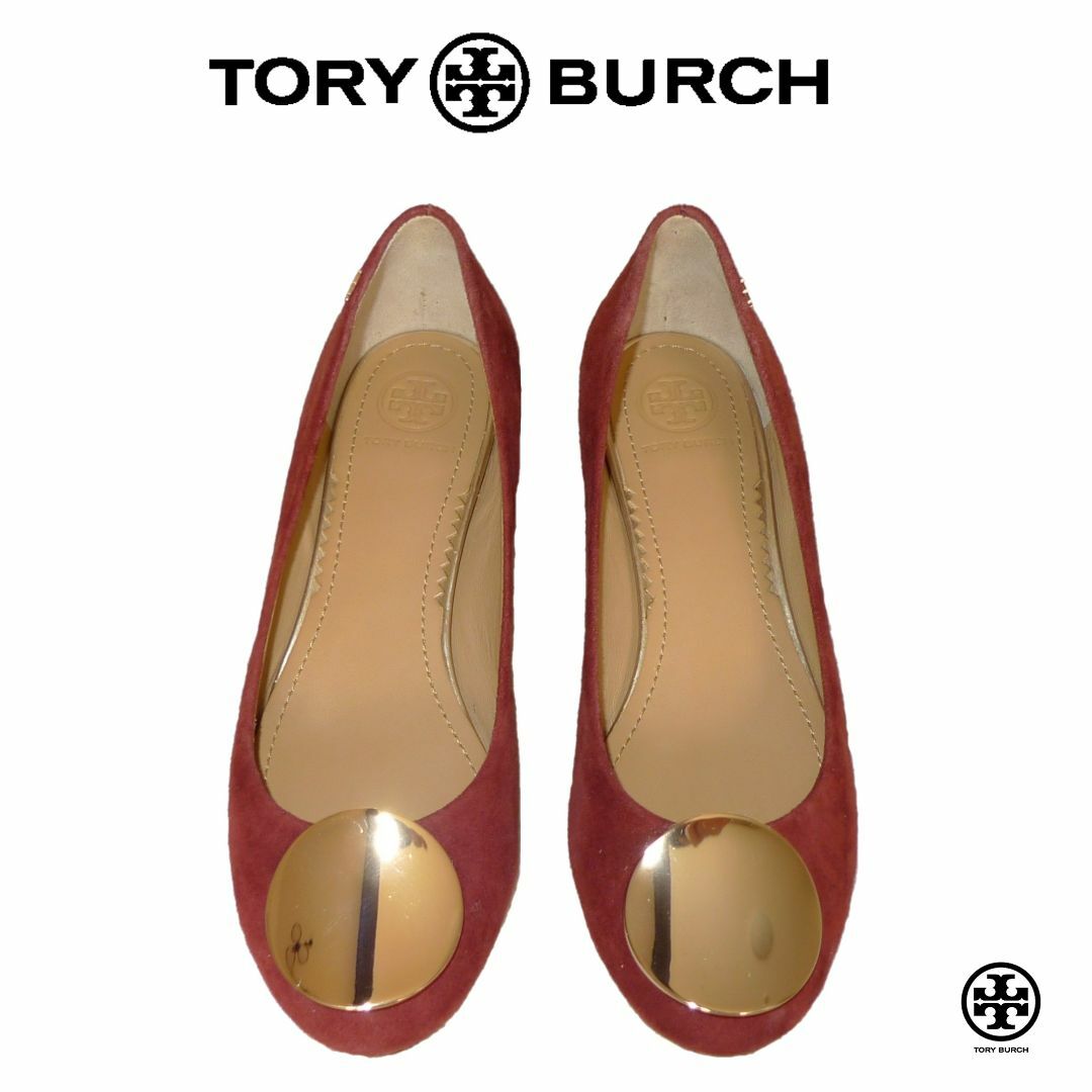 TORY BURCH スエード ローファー 22 ★未使用 トリーバーチ