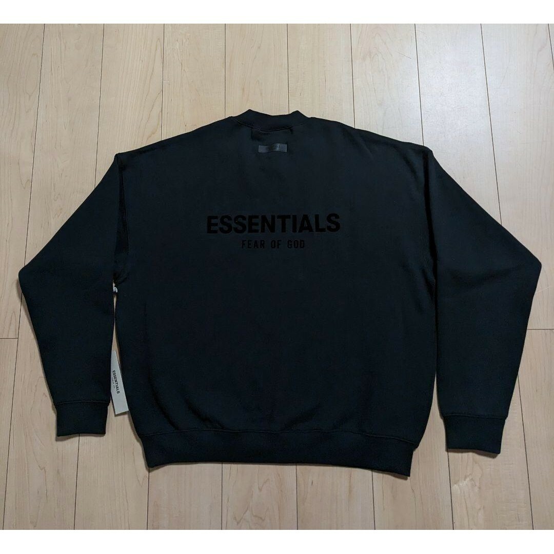 XL 新品 FOG Essentials CREWNECK スウェット 黒 - スウェット