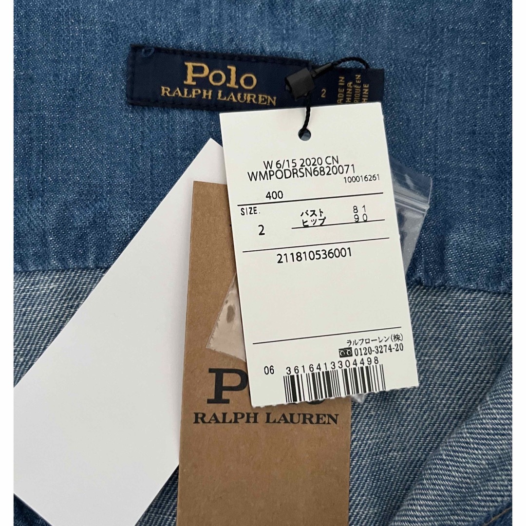 POLO RALPH LAUREN - Polo Ralph Laurenデニムワンピースの通販 POLO RALPH LAUREN - Polo Ralph Laurenデニムワンピースの通販