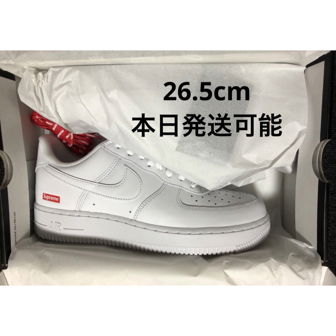 【新品】Supreme Nike Air Force1Low White