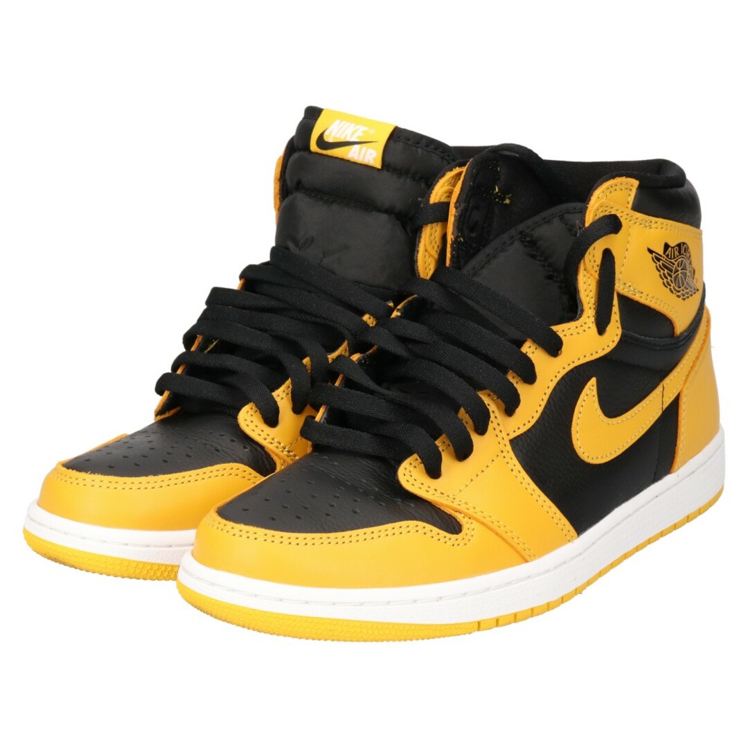 NIKE ナイキ AIR JORDAN1 RETRO HIGH OG Pollen エアジョーダン1 ハイカットスニーカー パラン イエロー/ブラック US9/27.0cm 555088-701