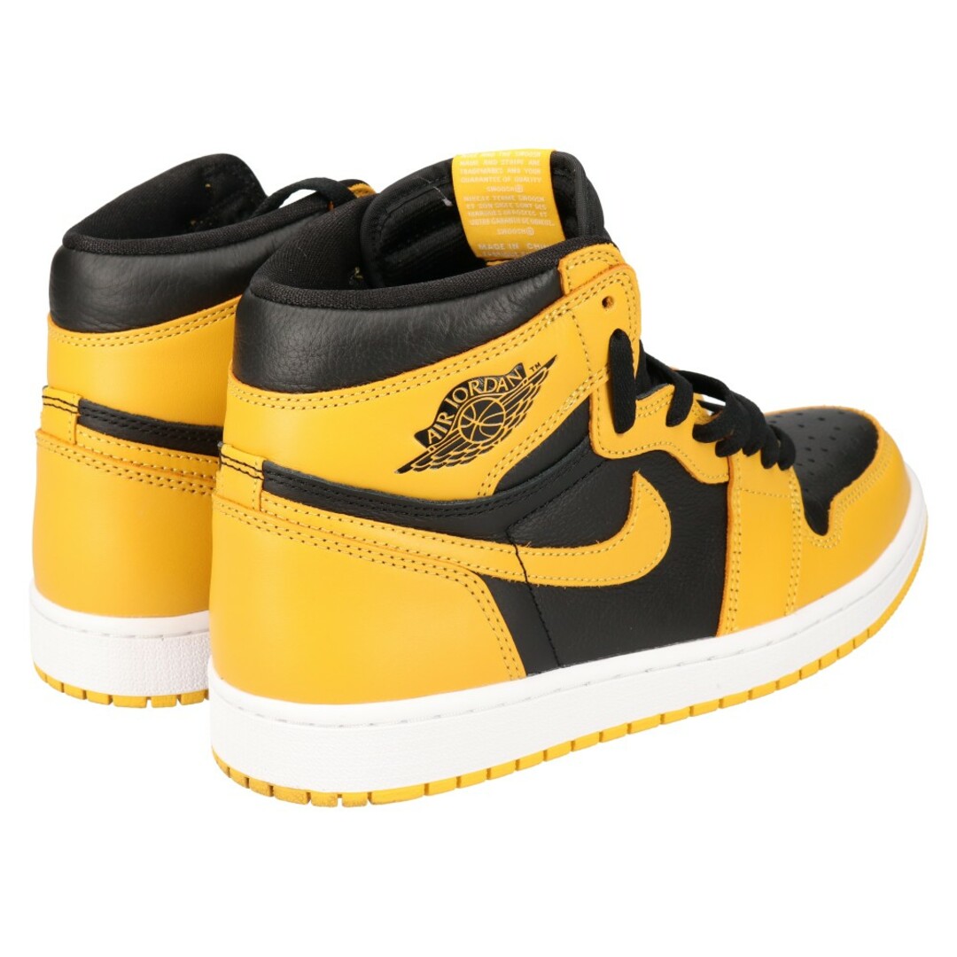 NIKE ナイキ AIR JORDAN1 RETRO HIGH OG Pollen エアジョーダン1 ハイカットスニーカー パラン イエロー/ブラック US9/27.0cm 555088-701