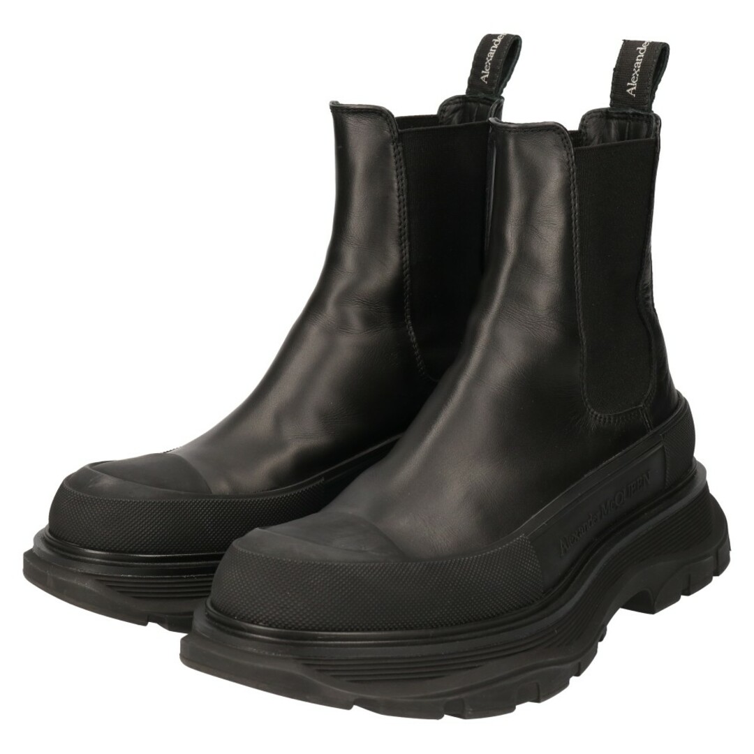 Alexander McQueen(アレキサンダーマックイーン)のAlexander McQueen アレキサンダーマックイーン TREAD SLICK CHELSEA Boots サイドゴア トレッド スリック チェルシー ブーツ ブラック 635714 メンズの靴/シューズ(ブーツ)の商品写真