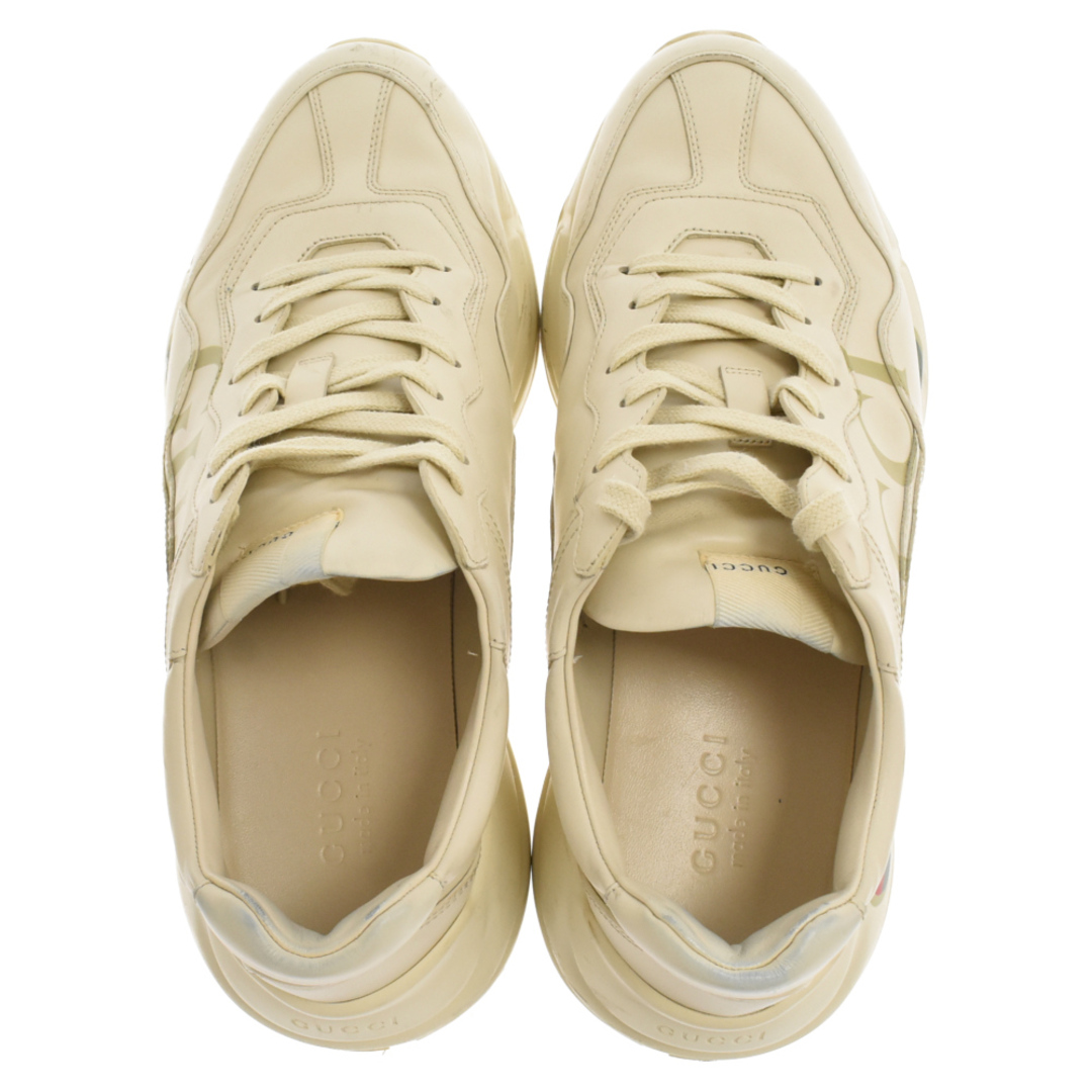 Gucci GUCCI グッチ SS RHYTON ライトン レザー ローカット