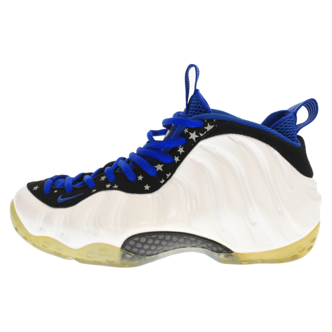 NIKE ナイキ AIR FOAMPOSITE ONE SHOOTING STARS PACK Pearl White エアフォームポジット ワンシューティングスター ハイカットスニーカー US10/28cm 679085-101