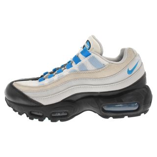 ナイキ(NIKE)のNIKE ナイキ AIR MAX 95 LASER BLUE エアマックス95 ローカットスニーカー グレー/ブルー US7.5/25.5cm CZ8684-001(スニーカー)