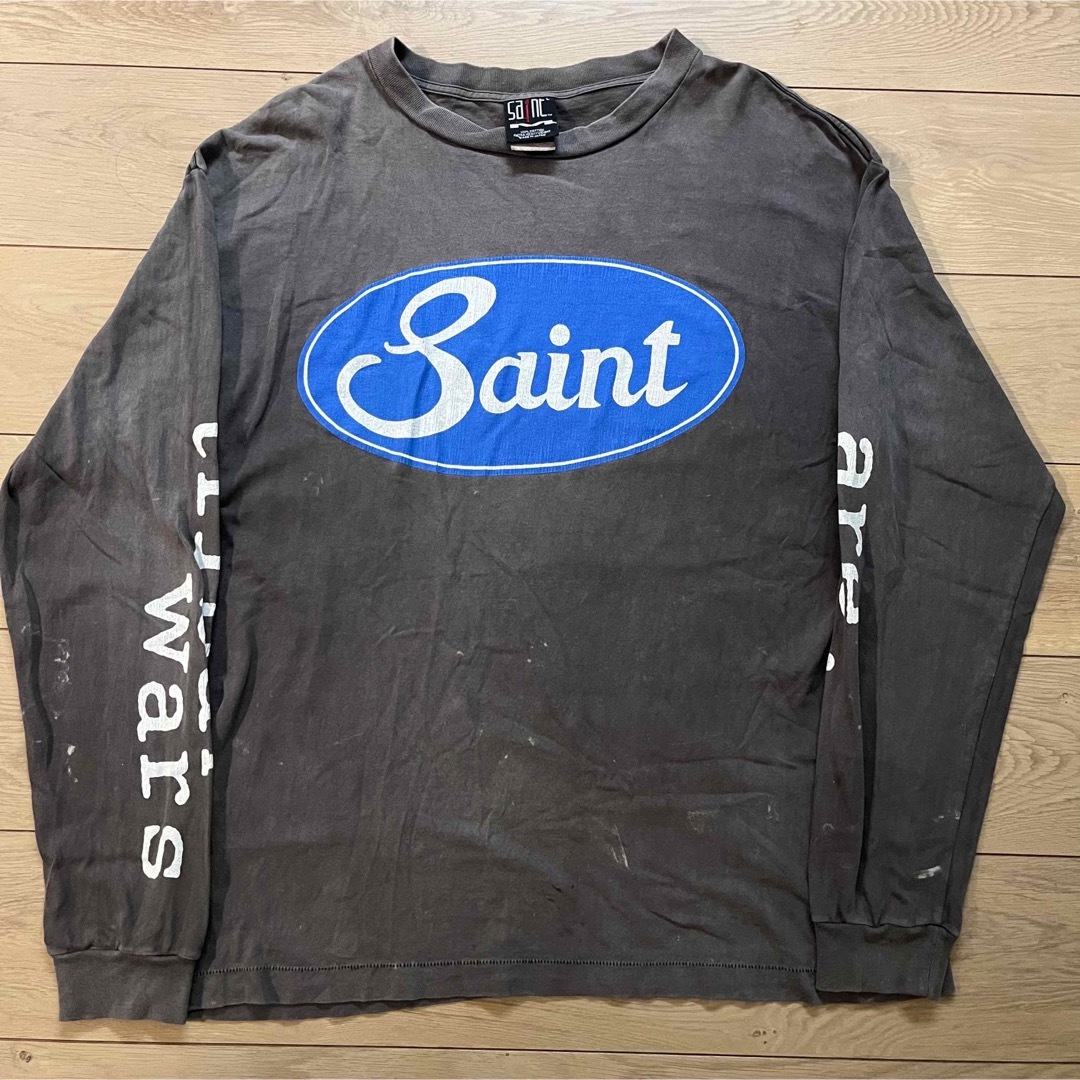 SAINT MICHAEL セントマイケル LS TEE TWAR ロンTの通販 by Kandy｜ラクマ