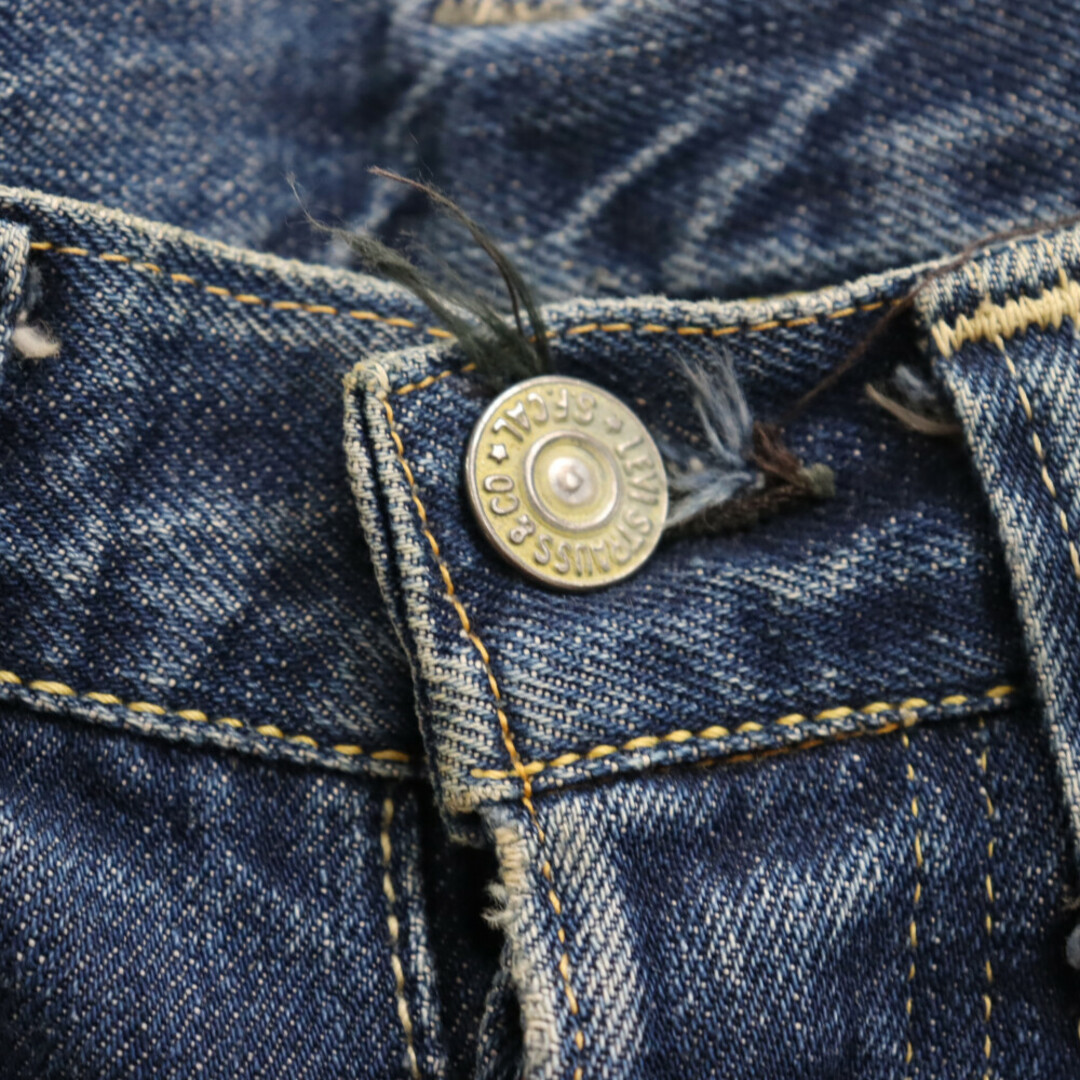 Levi's リーバイス 40s VINTAGE 501XX 47モデル 革パッチ 片面タブ デニムパンツ ヴィンテージ インディゴ 3