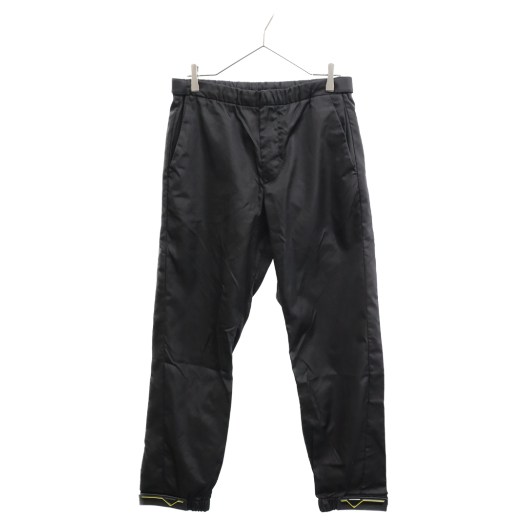 PRADA プラダ ELASTICATED WAISTBAND TROUSERS ウエストバンド トラウザー ナイロンパンツ SPH79-S202-1XVZ ブラック285センチ股上