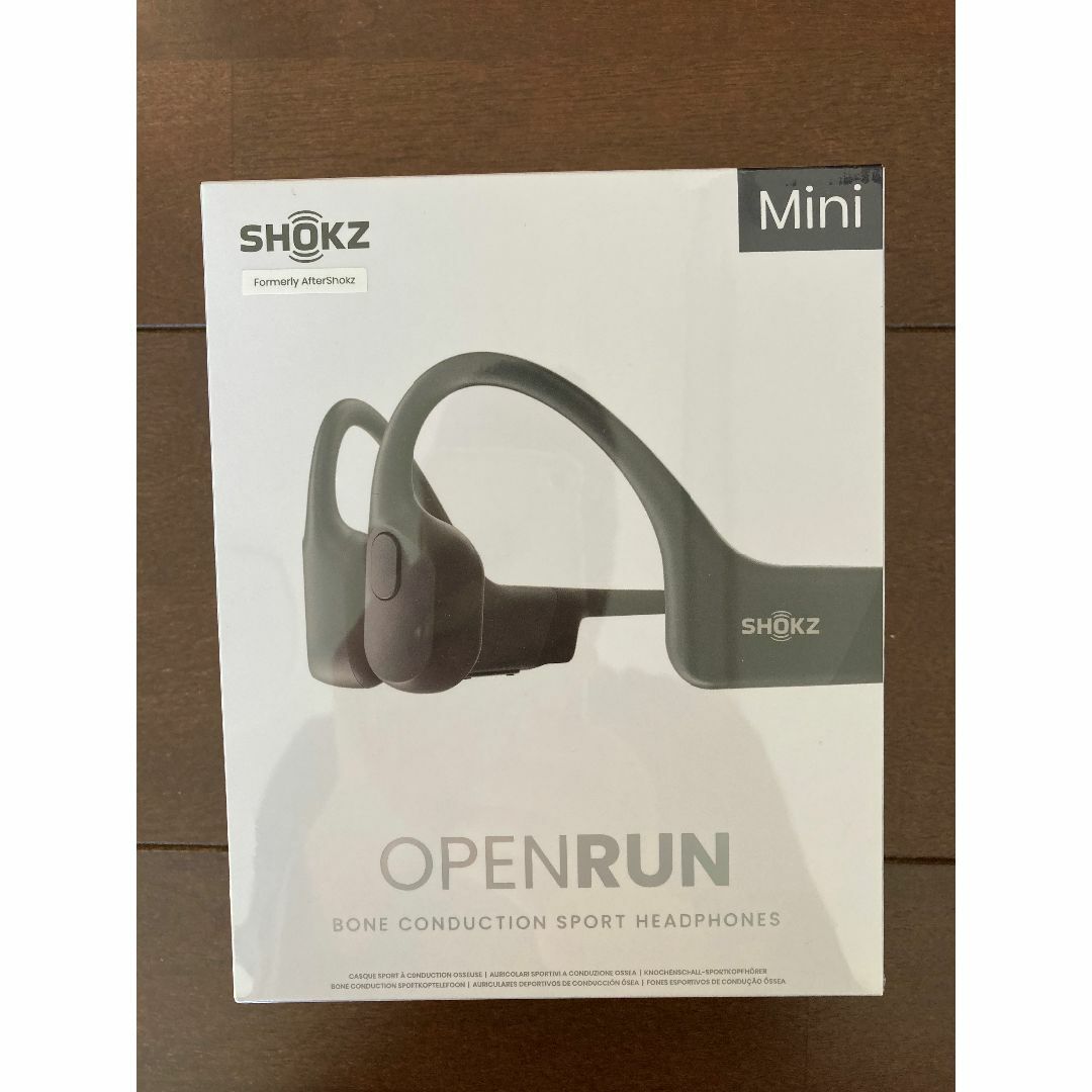 ミニサイズ Shokz OpenRun Mini 骨伝導イヤホン 新品未使用検品-