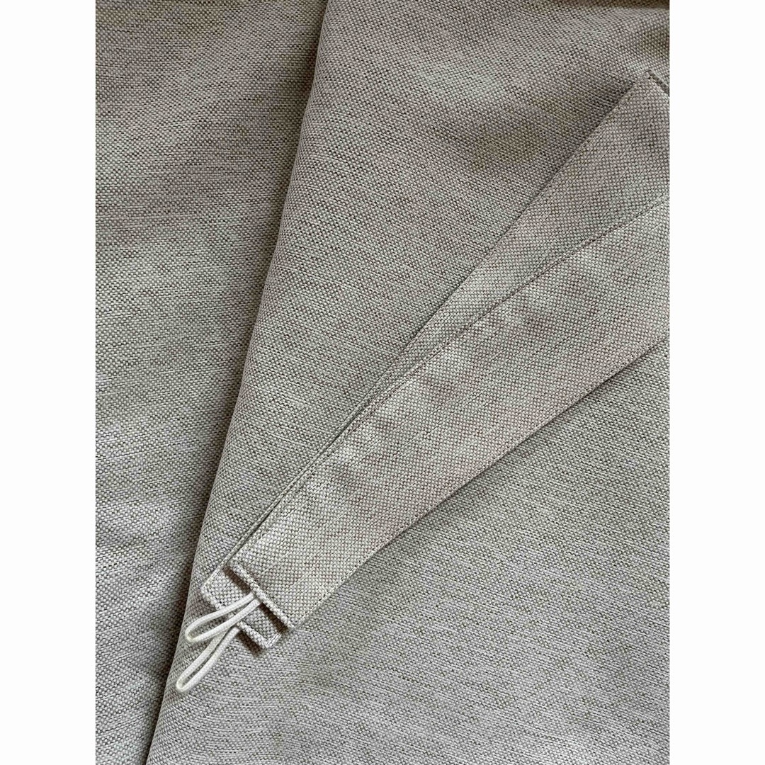 MUJI (無印良品) - ポリエステル二重織ノンプリーツカーテン(防 MUJI (無印良品) - ポリエステル二重織ノンプリーツカーテン(防