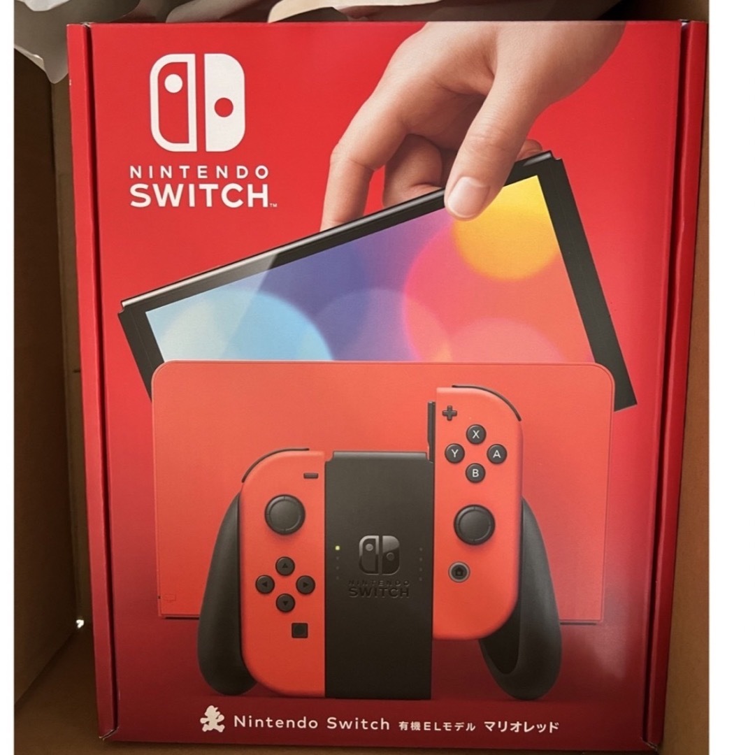 Nintendo Switch - Switch 有機EL 新品未開封 マリオレッド スイッチ