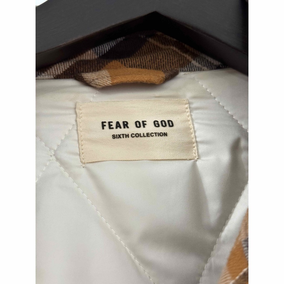 FEAR OF GOD(フィアオブゴッド)のFEAR OF GOD 中綿入りオーバーサイズチェックシャツ メンズのトップス(シャツ)の商品写真