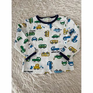 pakapaka 長袖　Tシャツ　車　トップス　90(Tシャツ/カットソー)