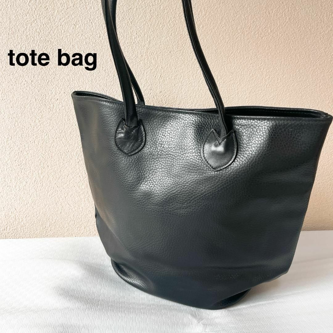 美品✨希少 レア セミショルダーバッグトートバッグ ブラック黒-
