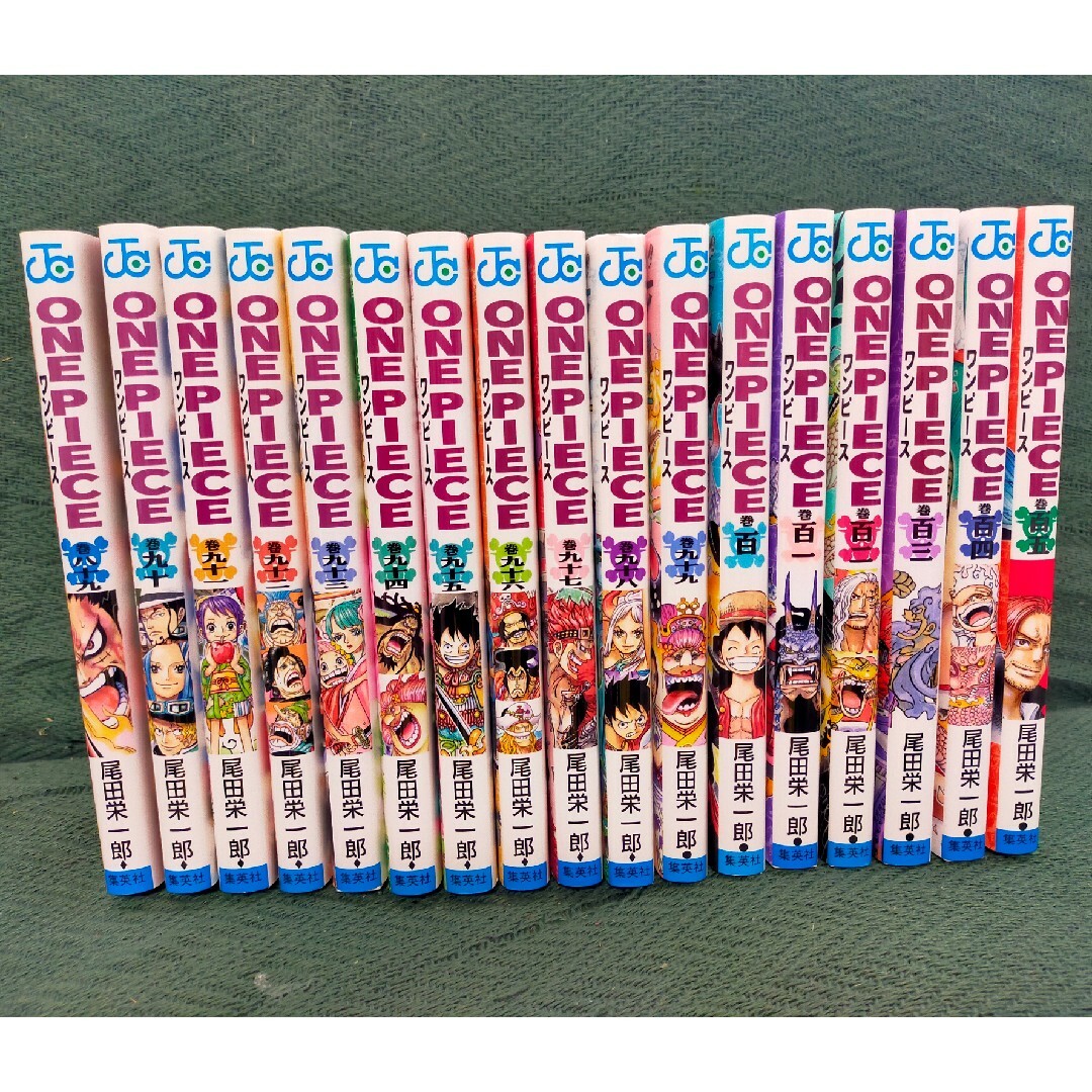 ワンピース　89巻~105巻　ワノ国編　全巻　17冊