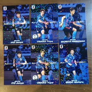 カルビー(カルビー)のサッカー日本代表チップス　カード　全22枚(シングルカード)