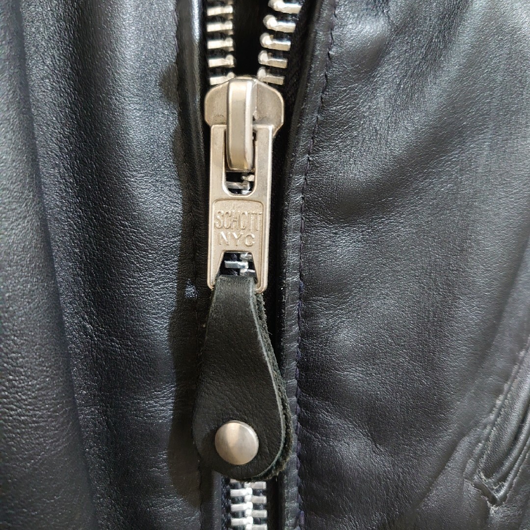 schott - ☆新品同様☆SCHOTT613US 黒 ワンスター size 36 USA製の