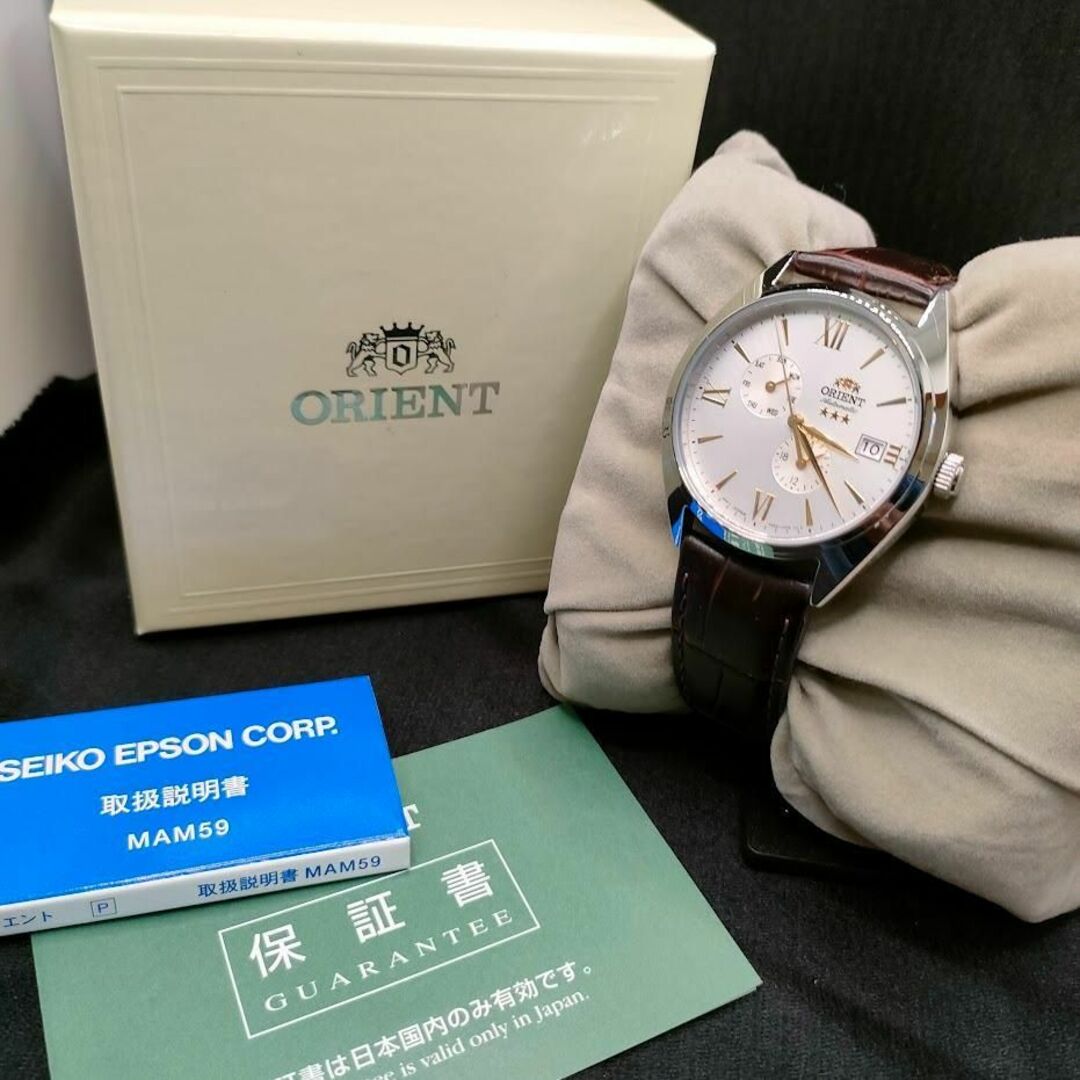 新品 未使用 付属品完備 ORIENT オリエント 自動巻き F6B2-UAE0