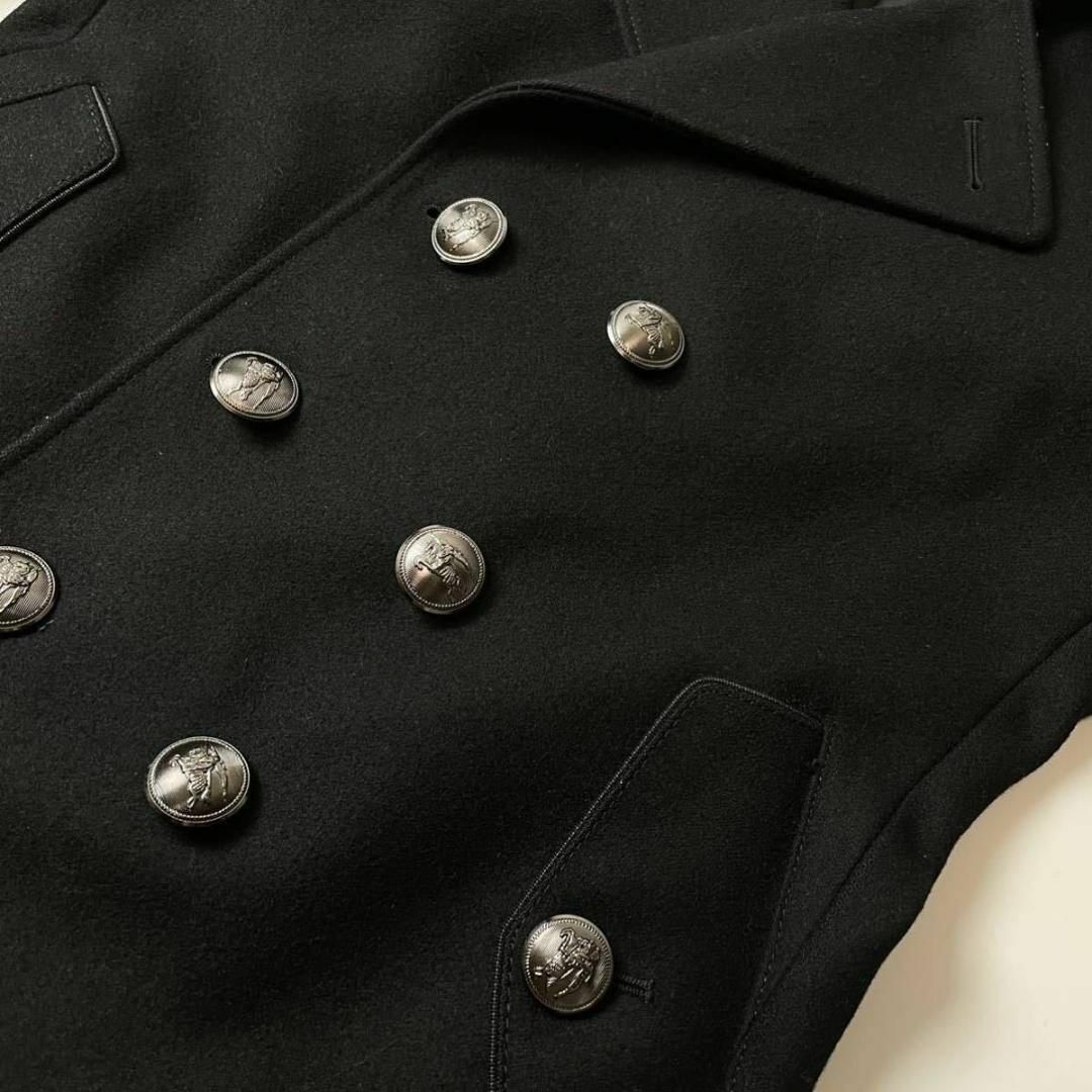 BURBERRY BLACK LABEL - 【極美品】極上ウール×銀ボタン バーバリー
