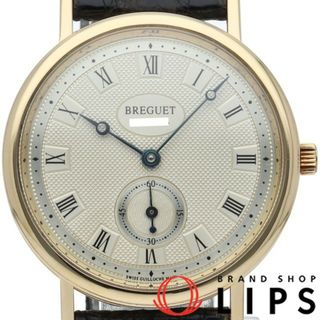 ブレゲ(Breguet)のブレゲ クラシック メンズ時計 手巻 裏スケルトン Classic Hand Wind 3917BA/15/286 箱 K18YG/革 メンズ時計 シルバー 仕上げ済 美品 【中古】(その他)