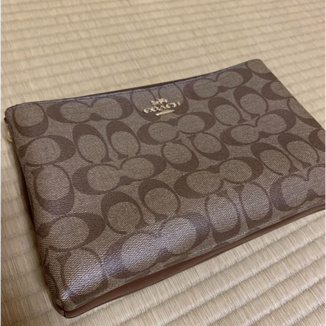 COACH(コーチ)の【中古】COACH ショルダーバッグ レザー  ブラウン　F58328 レディースのバッグ(ショルダーバッグ)の商品写真