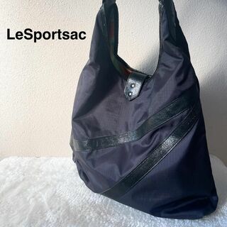レスポートサック(LeSportsac)の美品✨LeSportsacセミショルダーバッグトートバッグブラック黒(ショルダーバッグ)