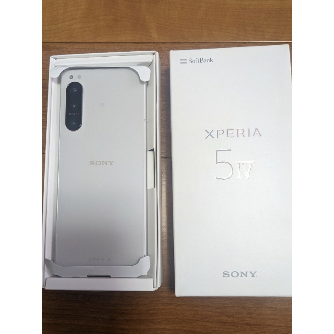 一括購入新品未使用Xperia5IVエクリュホワイト128GB Softbank